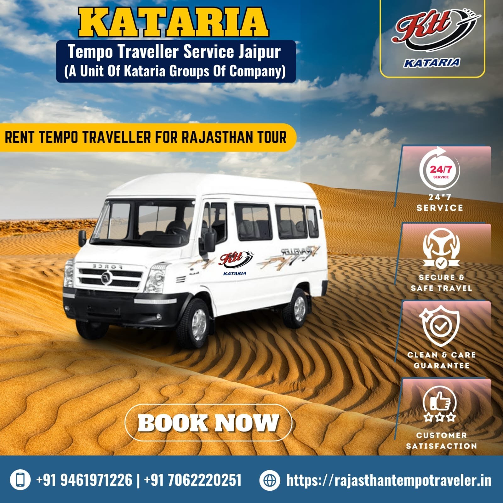 Best Tempo Traveller in Jaipur