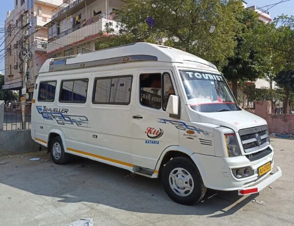 12 Seater Tempo Traveller in Jaipur